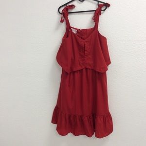 NWT Elect Red Dress with Pockets size M